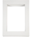 Passepartoutramme A4 28,5x37 cm (19,8x28) - Hvid